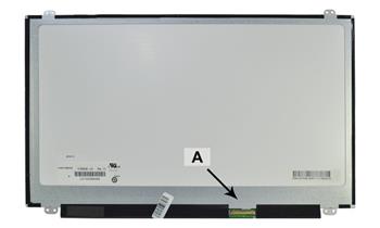2-Power náhradní LCD panel pro notebook 15.6 WXGA HD 1366x768 LED matný 40pin