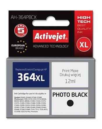ActiveJet inkoust HP CB322 No. 364XL Premium Photo Black XL, 12 ml AH-364PBCX