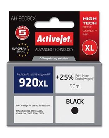 ActiveJet inkoust HP CD975AE Premium 920XL Black, 50 ml AH-920BCX