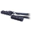 APC Data Distribution Cable, CAT6 UTP CMR 6XRJ-45 Black, 9FT (2,7M)