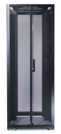 APC NetShelter SX 42UX750X1200 černý, bez boků, s dveřmi