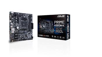 ASUS PRIME A320M-K, AM4, AMD A320, 2xDDR4, 1 x PCIe 3.0/2.0 x16, SATAIII, M.2, D-sub, HDMI, mATX