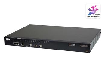 ATEN SN-0132CO 32-Port Serial Console Server dual-power (Cisco pin-outs and auto-sensing DTE/DCE function)
