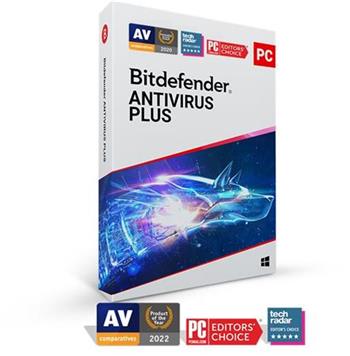 Bitdefender Antivirus Plus 3 zařízení na 1 rok