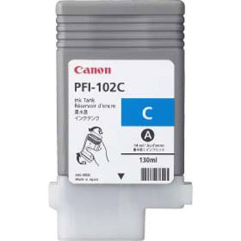 Canon cartridge PFI-102C iPF-500, 6x0, 7xx, LP-xx (PFI102C)/cyan/130ml