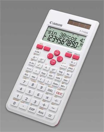 Canon kalkulačka vědecká F-715SG WHITE & MAGENTA