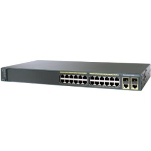 Cisco Catalyst Plus C2960+24TC-S 24 10/100 + 2 1000BT/SFP LAN Lite Image