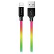 Colorway Datový Kabel USB-Apple Lightning/ 2.4A/ 1m/ Multicolor