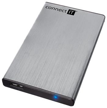 CONNECT IT externí box LITE pro HDD 2,5" SATA, USB