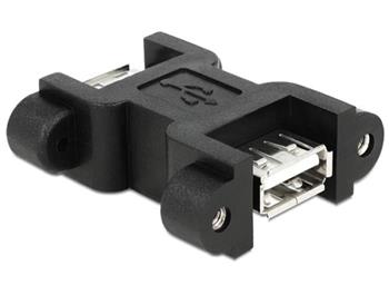 Delock adaptér USB 2.0 typ typ samice> USB A samice s maticemi