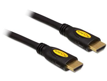 Delock Cable High Speed HDMI with Ethernet - HDMI-A male > HDMI-A male 4K 1.5 m