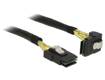 Delock Cable Mini SAS SFF-8087 > Mini SAS SFF-8087 angled 1 m