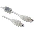 Delock kabel USB 2.0 typ A samec > USB 2.0 typ B samec 0,5m