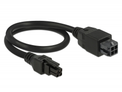 Delock Micro Fit 3.0 4 pin prodlužovací kabel samec > samice 30 cm