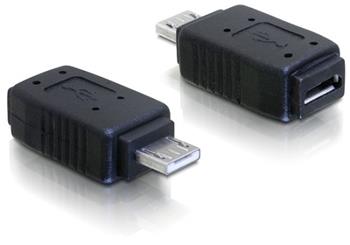 Delock redukce micro USB A+B samice na micro USB A samec