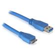 Delock USB 3.0 kabel A samec/ Micro samec délka 2m