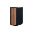Digitus 32U SOUNDproof rack, 1666x750x1130 mm dřevěný dekor teak, černý (RAL 9005)