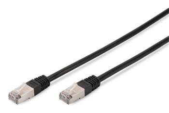 Digitus CAT 5e SF-UTP patch cable, Cu, PVC AWG 26/7, length 2 m, color black