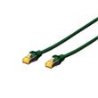 Digitus CAT 6A S-FTP patch cable, Cu, LSZH AWG 26/7, length 0.5 m, color green