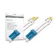 DIGITUS Fiber Optic Patch Cord, LC to LC, Singlemode, OS1, 09/125 µ, Duplex Length 2m