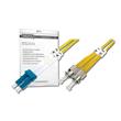 Digitus Fiber Optic Patch Cord, LC to ST, Singlemode, OS1, 09/125 µ, Duplex, 3m
