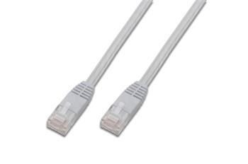 Digitus Patch kabel plochý, UTP, CAT 5e, AWG 30/7, měď, bílý 3m