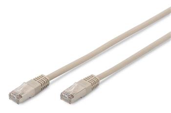 Digitus Propojovací kabel CAT 5e F-UTP, Cu, PVC AWG 26/7, délka 30 m, barva šedá