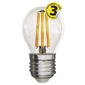 Emos LED žárovka MINI GLOBE, 4W/40W E27, NW neutrální bílá, 465 lm, Filament, E