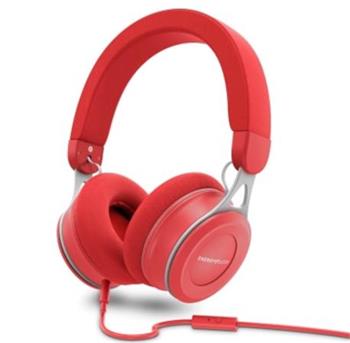 Energy Sistem Headphones Urban 3 Mic Red, sluchátka s mikrofonem a tlačítkem pro ovládání přehrávání, jack , 116±3dB