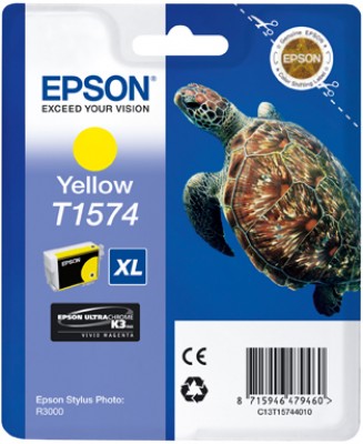 EPSON cartridge T1574 vivid yellow (želva)