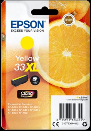 EPSON cartridge T3364 yellow XL (pomeranč)