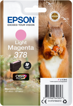 EPSON cartridge T3786 light magenta (veverka)