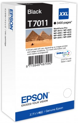 EPSON cartridge T7011 black (WorkForce)