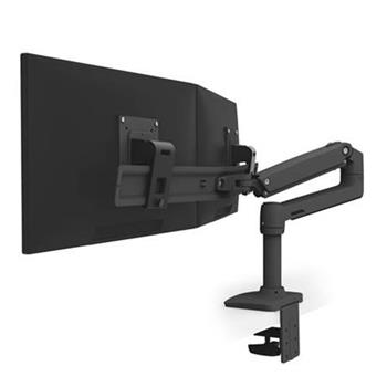 ERGOTRON LX Desk Dual Direct Arm, matná černá , st