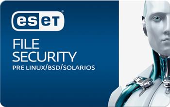 ESET File Security pre Linux/BSD pre 3 servre + 1 ročný update