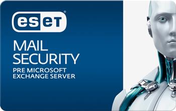 ESET Mail Security for Exchange 5 - 10 mbx + 2 ročný update
