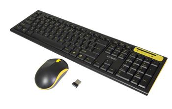 EVOLVEO WK-160, set bezdr. klávesnice a myši, USB,