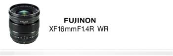 Fujifilm FUJINON XF16mm F/1,4 R WR