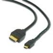 GEMBIRD Kabel HDMI-HDMI micro 1,8m, 1.3, M/M stíněný, zlacené kontakty, černý
