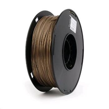 GEMBIRD, Tisková struna (filament) PLA PLUS, 1,75mm, 1kg, zlatá