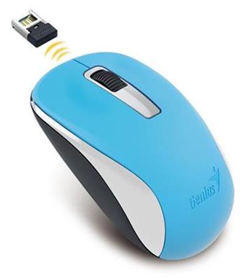 GENIUS Wireless myš NX-7005, USB, modrá, 1200dpi,