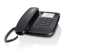 Gigaset DA310 - standardní telefon bez displeje, barva černá