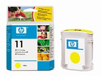 HP C4838A Ink Cart No.11 pro BI 2200,2250,CP1700, 28ml, Yellow