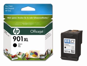 HP CC654AE Ink Cart No.901XL pro OJ 4500, J4580, 14ml, Black