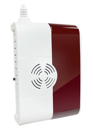 iGET SECURITY P6 - Bezdrátový detektor plynu, vestavěná světelná a zvuková signalizace, pro alarm M2B/M3B