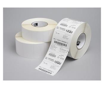 LABEL, PAPER, 100X120MM; THERMAL TRANSFER, Z-PERFORM 1000T, UNCOATED, PERMANENT ADHESIVE, 76MM CORE