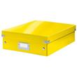 LEITZ Organizační box Click&Store, velikost M, žlutá