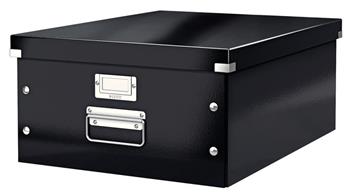 LEITZ Univerzální krabice Click&Store, velikost L (A3), černá