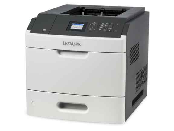 Lexmark MS811n mono laser, 60 str./min., síť, barevný LCD