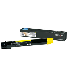 Lexmark X950, X952, X954 Yellow Extra High Yield Toner Cartridge (22K)